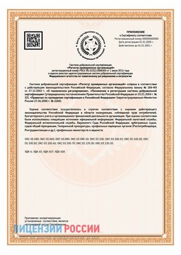 Приложение СТО 03.080.02033720.1-2020 (Образец) Арсеньев Сертификат СТО 03.080.02033720.1-2020